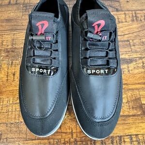Champion sport mens size 10 / 44 black in black sneakers.